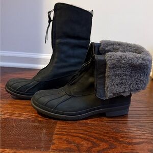 Women's Black Winter Boots